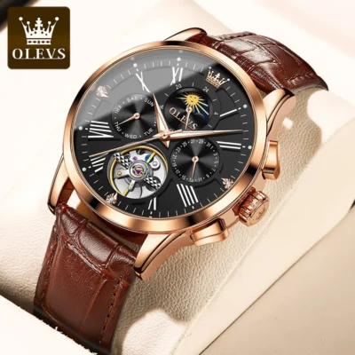 OLEVS Men’s Watch Mechanical Watches Men Automatic... Artikel  direkt vom Hersteller Weltweit A1Markt.de