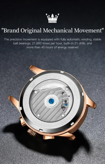 OLEVS Men’s Watch Mechanical Watches Men Automatic... Artikel  direkt vom Hersteller Weltweit A1Markt.de