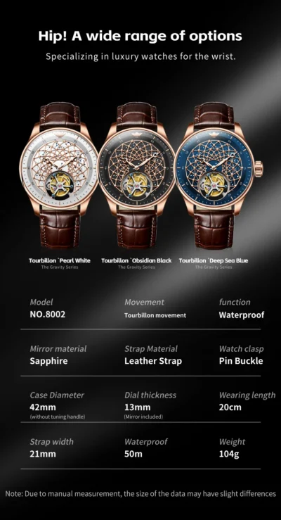 OUPINKE Men’s Watches Top Brand Luxury Automatic... Artikel  direkt vom Hersteller Weltweit A1Markt.de