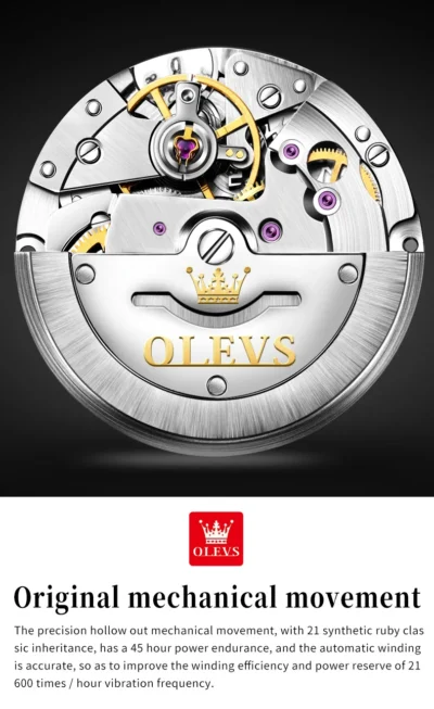 OLEVS Men’s Watches Classics Original Automatic... Artikel  direkt vom Hersteller Weltweit A1Markt.de