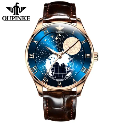 OUPINKE 3177 Moon Phase Man Watch High-end Import Jappan... Artikel  direkt vom Hersteller Weltweit A1Markt.de