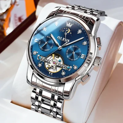 OELVS Men’s Watches Luxury Original Automatic... Artikel  direkt vom Hersteller Weltweit A1Markt.de