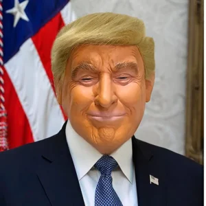 Trump Latex Vollkopf Maske