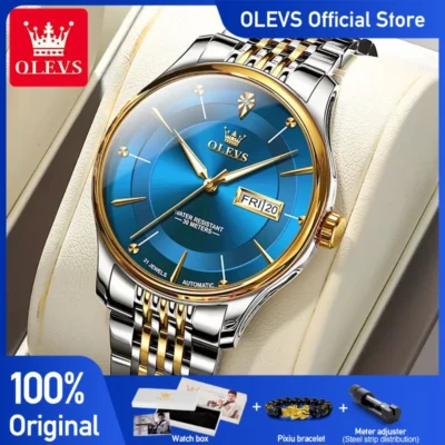 OLEVS Men’s Watches Classics Original Automatic... Artikel  direkt vom Hersteller Weltweit A1Markt.de