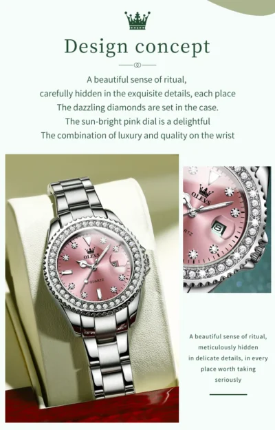 OLEVS Women’s Watches Top Brand Original Quartz... Artikel  direkt vom Hersteller Weltweit A1Markt.de