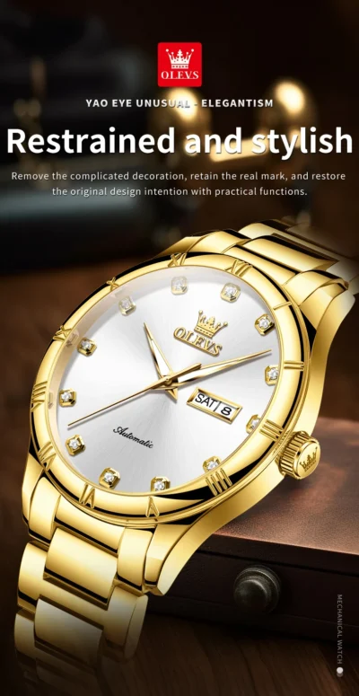 OLEVS 7030 Men’s Watches For Men  Brand Business... Artikel  direkt vom Hersteller Weltweit A1Markt.de