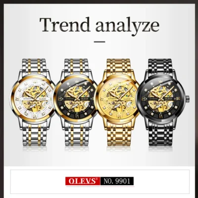 OLEVS Men’s Watches Luxury Hollowing Mechanical... Artikel  direkt vom Hersteller Weltweit A1Markt.de