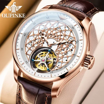 OUPINKE Men’s Watches Top Brand Luxury Automatic... Artikel  direkt vom Hersteller Weltweit A1Markt.de