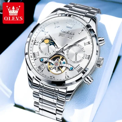 OLEVS Men’s Watches Business Dress Automatic... Artikel  direkt vom Hersteller Weltweit A1Markt.de