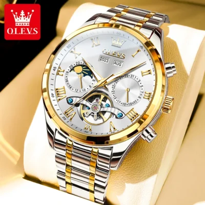 OLEVS Men’s Watches Business Dress Automatic... Artikel  direkt vom Hersteller Weltweit A1Markt.de