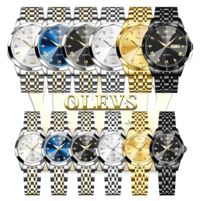 OLEVS Couple Watches Rhombus Mirror Luxury Original... Artikel  direkt vom Hersteller Weltweit A1Markt.de