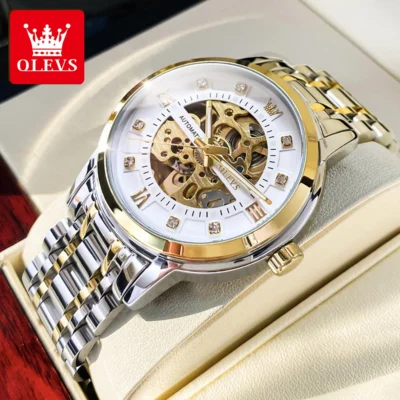 OLEVS Men’s Watches Luxury Hollowing Mechanical... Artikel  direkt vom Hersteller Weltweit A1Markt.de