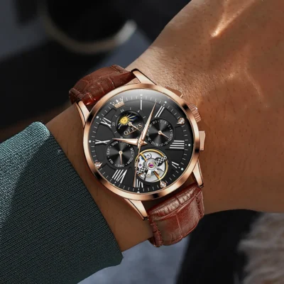 OLEVS Men’s Watch Mechanical Watches Men Automatic... Artikel  direkt vom Hersteller Weltweit A1Markt.de